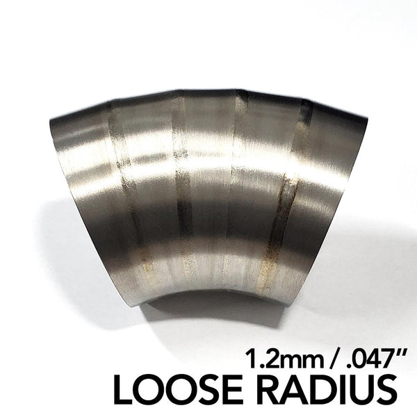 Pre Welded Pie Cuts - Loose Radius - 1.2mm/.047"