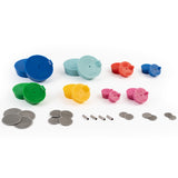 Motorsport fabrication tube welding purge plugs two of each size featuring silicone purge plugs and stainless steel diffuser for laminar argon flow with small argon inlet tubes .25" 1/4" 6mm