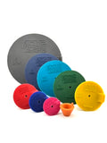 TIG Aesthetics silicone NPS pipe purge plug size comparion lineup, sizes 1 inch through 6 inch, not installed. designed for industrial pipe welding and gas-purge applications