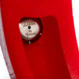 One TIG Aesthetics silicone flat trailing shield for TIG welding exotic alloy titanium, inconel stainless steel 304 308 316 321 , in green, with a metal diffuser not installed internal view
