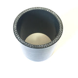 2.5" High Temp 4-Ply Reinforced Straight Silicone Coupler