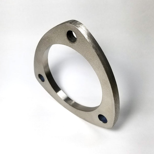 3" 3-Bolt Titanium Exhaust Flange