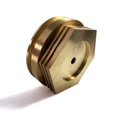 COPPER CHILL BLOCKS FOR UNIVERSAL V-BAND FLANGES