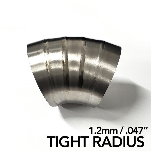 Pre Welded Pie Cuts - Tight Radius - 1.2mm/.047"