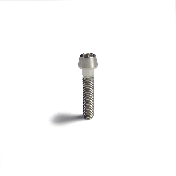 Titanium M5 Taper Socket Cap Screw - 4mm Allen Head - 6Al4V / GR5