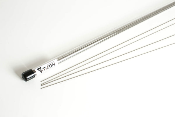 1.5mm(.059″) Titanium Welding Filler Rod 1/4Lb 39" Length