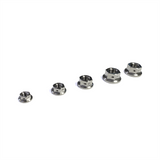 Titanium Flanged 6 Point Drilled Hex Nut - 6AL4V / GR5