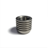 Titanium 02 Sensor Bung with Built in Heat Sink M18x1.5
